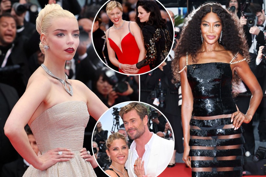 Anya Taylor-Joy and Chris Hemsworth's star-studded 'Furiosa: A Mad Max Saga' screening at Cannes: photos