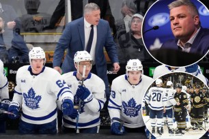 The Maple Leafs fired Sheldon Keefe