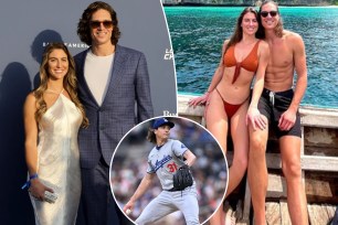 Tyler Glasnow's unique encounter with girlfriend highlighted during Dodgers game