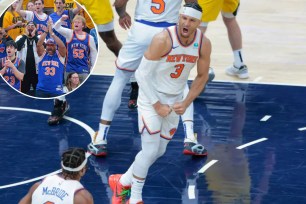 The Knicks are, even diminished, the perfect road team.