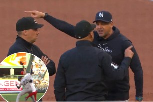 aaron boone ejection