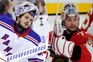 Igor Shesterkin and Sergei Bobrovsky