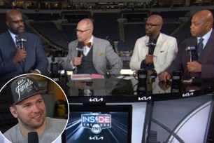 Luka Doncic tells Inside the NBA crew 'you ain't done yet' amid uncertain future