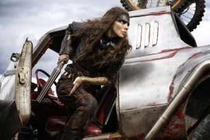 Anya Taylor-Joy in a scene from "Furiosa: A Mad Max Saga."