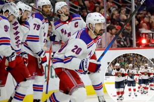 The Rangers face the Panthers in the Eastern Conference Finals