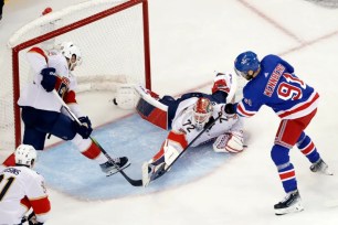 Rangers shut out in game 1