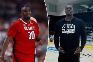One of the breakout stars of March Madness is shedding the pounds to keep his NBA Draft hopes alive. 