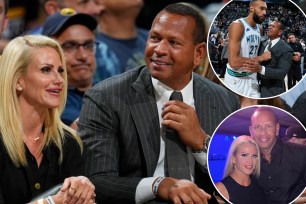 Alex Rodriguez watches Timberwolves' Game 7 win with girlfriend Jaclyn Cordeiro