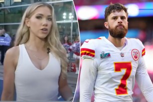 Chiefs heiress Gracie Hunt praised the Harrison Butker when asked about kicker's comments about women during his now-viral commencement speech at Benedictine College last weekend.  