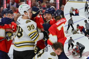 Panthers-Bruins brawl