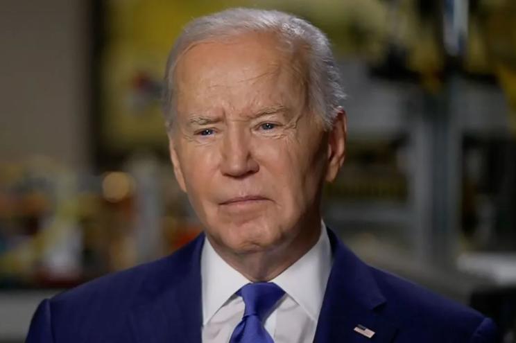 President Biden said in an interview with CNN that the United States will not supply arms for Israel's offensive in Rafah.
