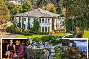 Russell Wilson and Ciara turned a major profit in the impending sale of their lakefront Washington estate, according to a new report. 