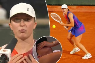 Iga Swiatek — the two-time defending champion at the French Open — pleaded with fans to stop yelling out mid-point after her epic three-set comeback win over Naomi Osaka in the second round on Wednesday.
