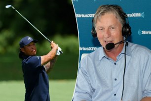 Anthony Kim responded to Brandel Chamblee in a post on X.