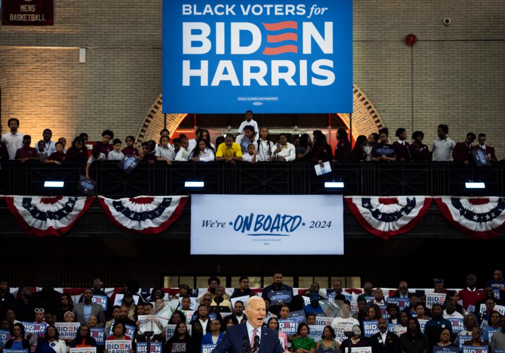 Biden said he needs to support of black voters to win the election.