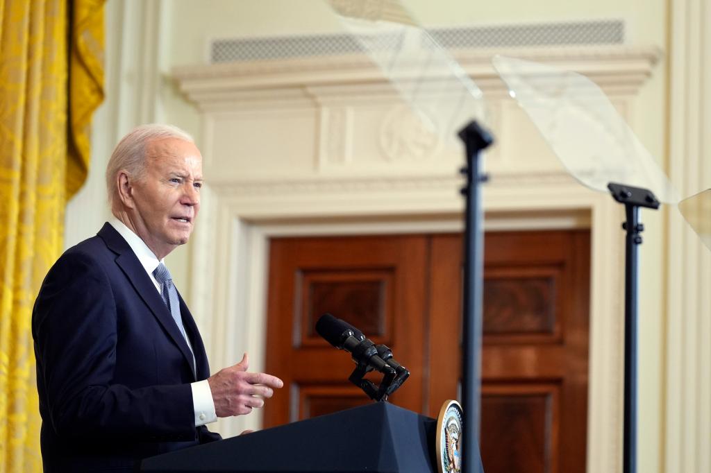 President Biden inched slightly ahead of former President Donald Trump in a new Quinnipiac University national poll, edging him out 48% to 47%.