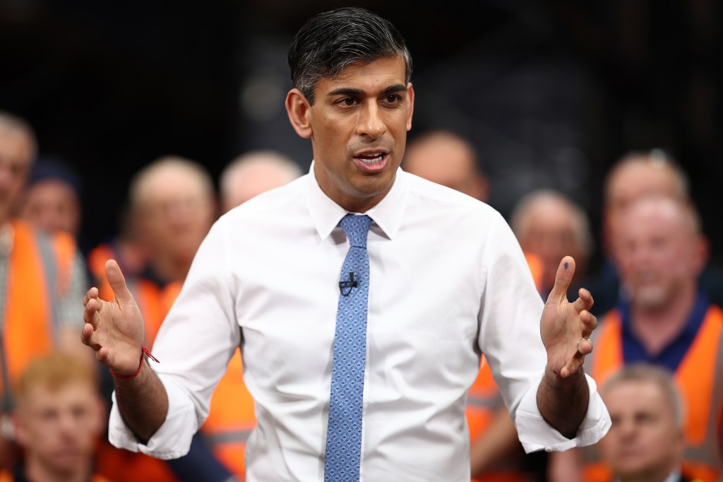Prime Minister and Conservative Party leader Rishi Sunak