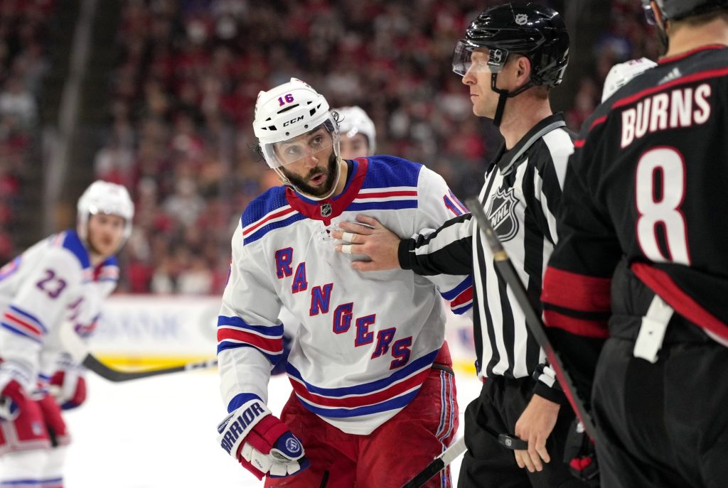 The Rangers will need to show their toughness early against the Panthers.