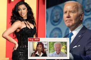 Rapper Cardi B revealed during a recent interview that she doesn't plan to endorse President Biden or the presumptive GOP nominee, Donald Trump, in 2024 because she feels people were "betrayed." 