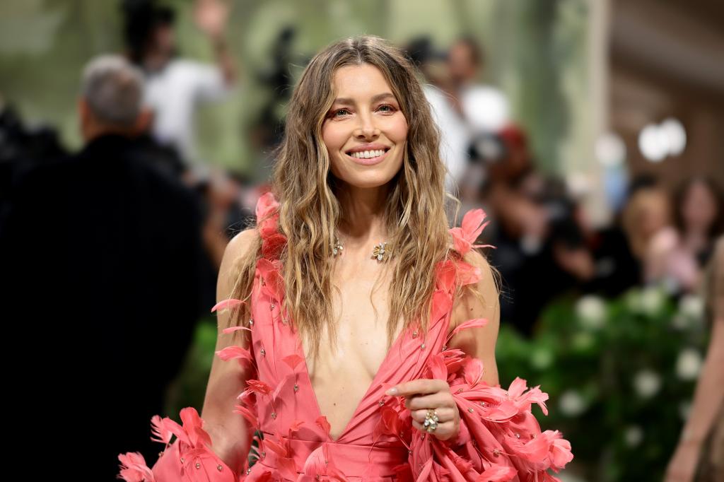 Jessica Biel at the 2024 Met Gala