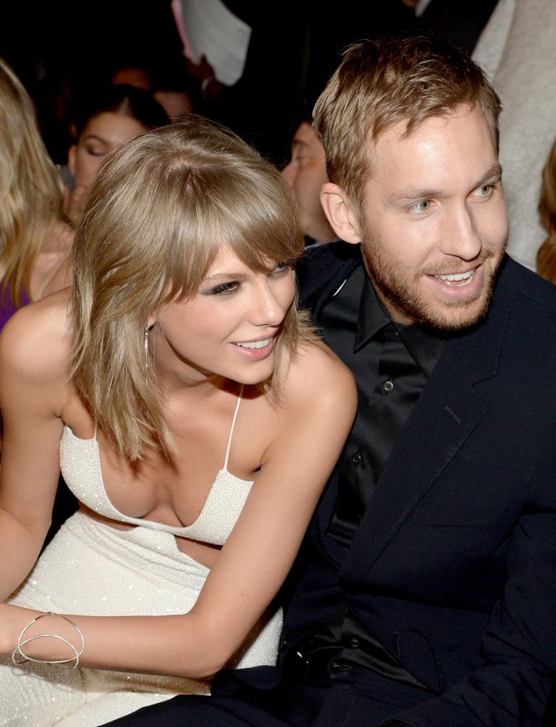 Taylor Swift and Calvin Harris at the 2015 Billboard Music Awards