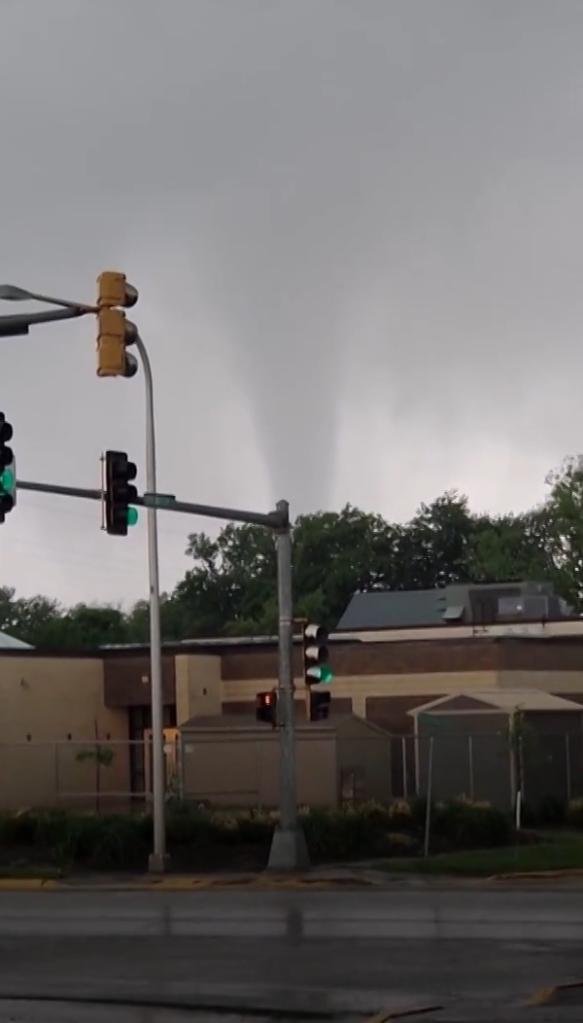 Multiple tornadoes were reported throughout the state, and one also apparently took down several 250-foot wind turbines in southwest Iowa.