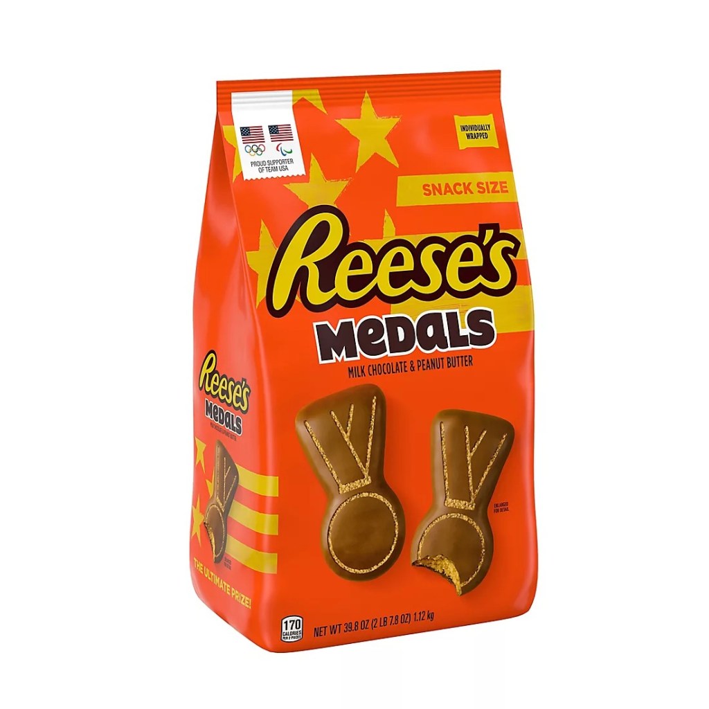 Reeses introduces new, limited time only Reeses Medals in celebration of the Olympic & Paralympic Games Paris 2024 and its partnership with Team USA