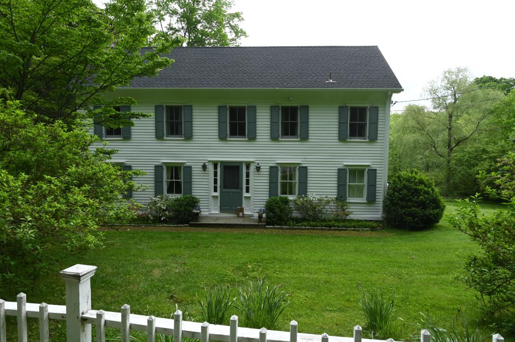 The Westchester County home is the subject of an upcoming foreclosure hearing.