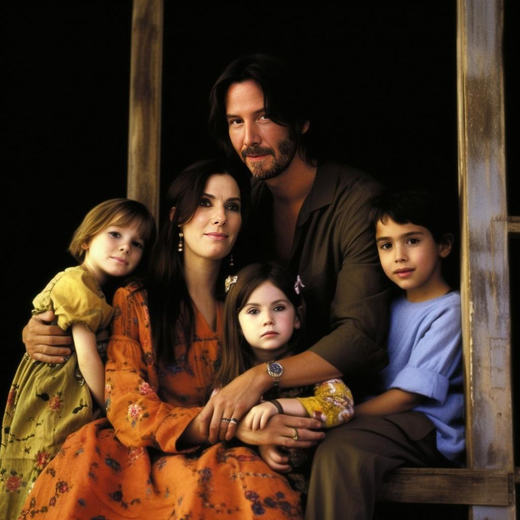 Pomeroy created an AI family for "Speed" co-stars Keanu Reeves and Sandra Bullock.