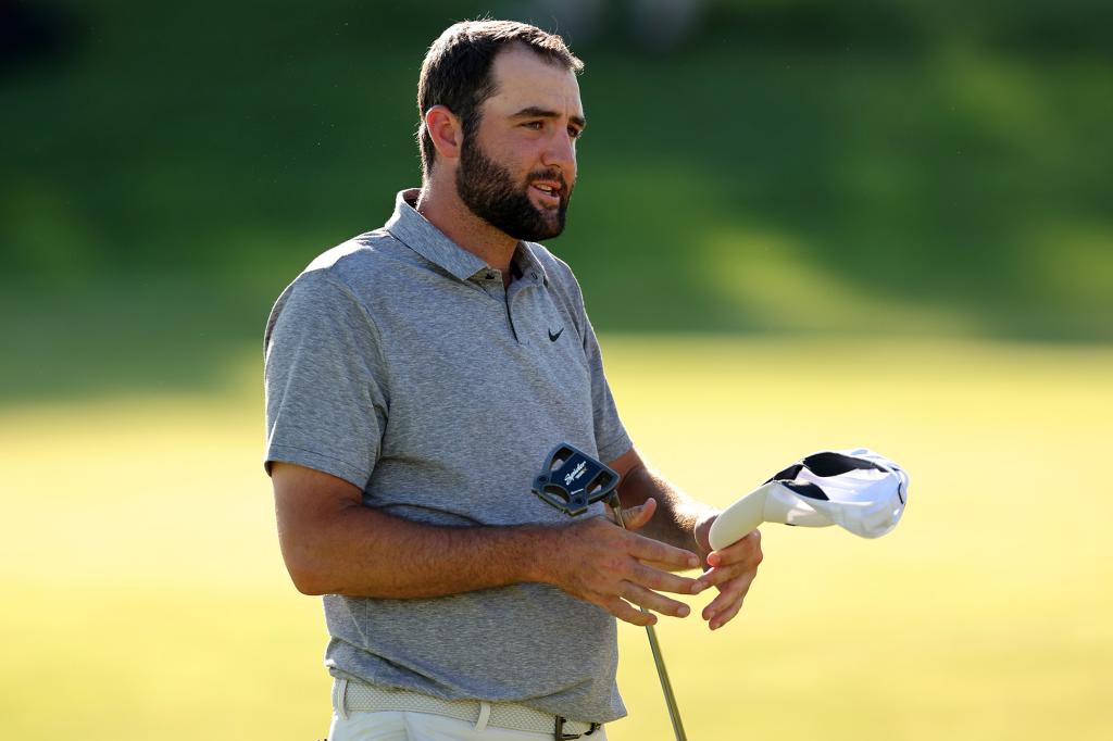 Scottie Scheffler continued to play at the PGA Championship after getting arrested.