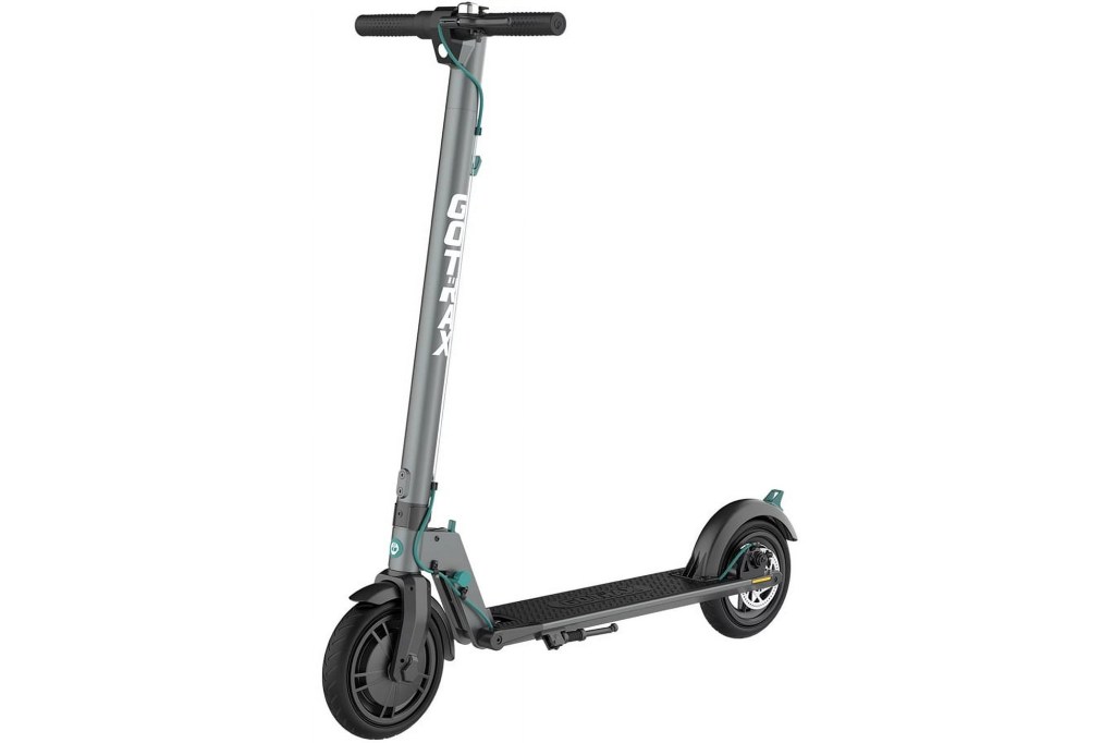 Rival Adult Electric Scooter, 8.5" Pneumatic Tire, Max 12 mile Range and 15.5Mph Speed, 250W Foldable Escooter for Adult, Charcoal Gray