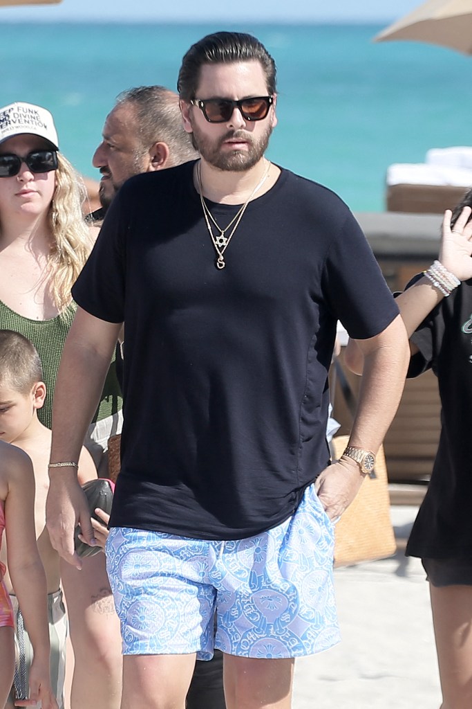 Scott Disick in Miami in February 2022