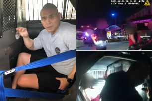 San Diego police officer Anthony Hair resigns after locking himself in backseat with female detainee: 'Are you single?'