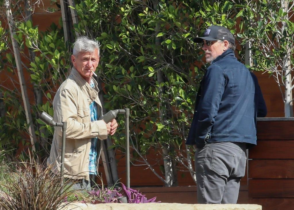 Sean Penn and Hunter Biden spotted at Soho House in Malibu