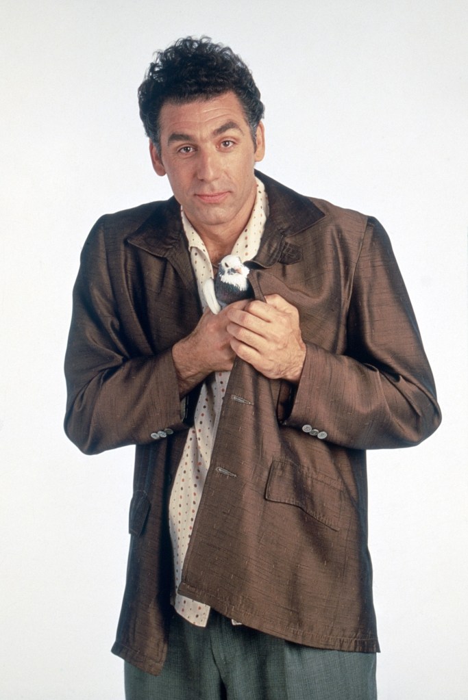 Kramer on "Seinfeld." 