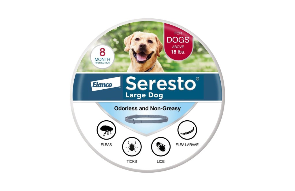 Seresto Flea & Tick Collar for Dogs, over 18-lbs

