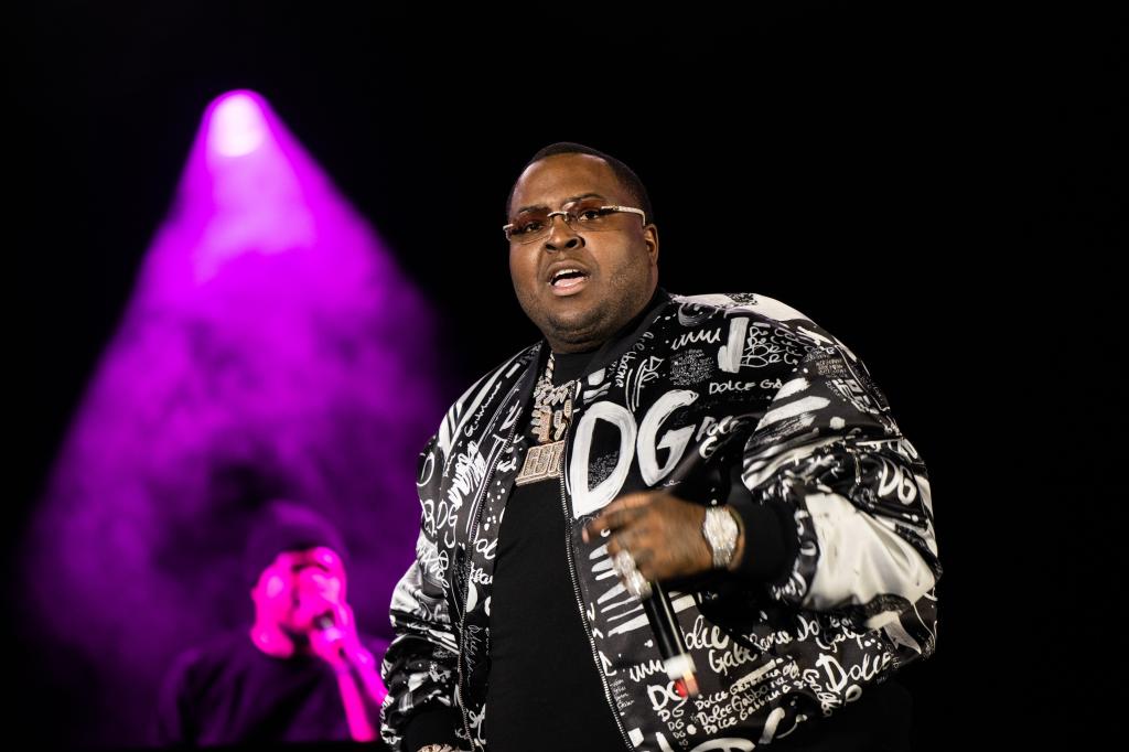 Sean Kingston performs onstage during the 1st annual In My Feelz Festival presented by Umbrella Managment at Banc of California Stadium on December 17, 2022 in Los Angeles, California. 