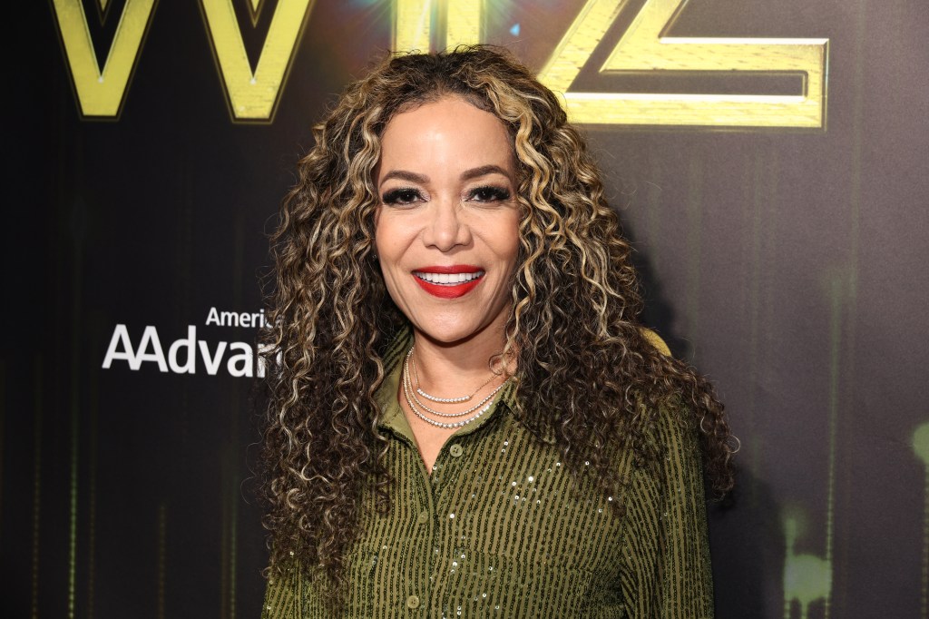 Sunny Hostin in a green top.