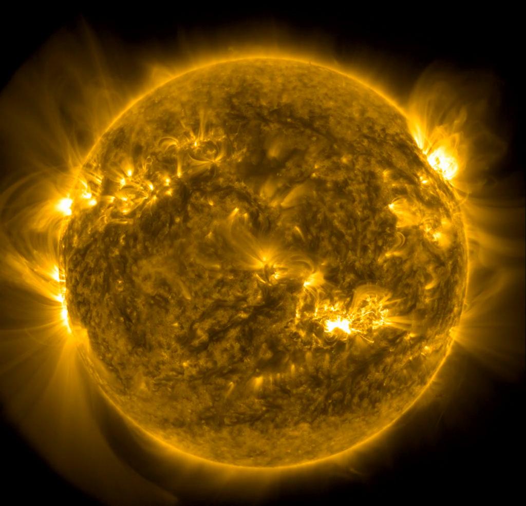 The sun is undergoing a magnetic flip that began in 2019 and will last until 2030.