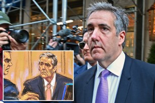 Donald Trump’s fixer-turned-foe Michael Cohen coolly confessed to stealing $60,000 from his ex-boss.