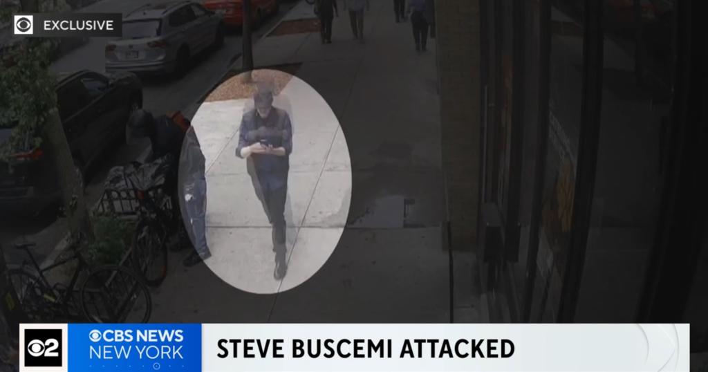 Steve Buscemi on surveillance video.