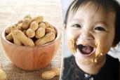 Kids exposed to peanut products during infancy, as early as 4 months old, are less likely to be allergic to peanuts later in life, according to a UK study published Tuesday.