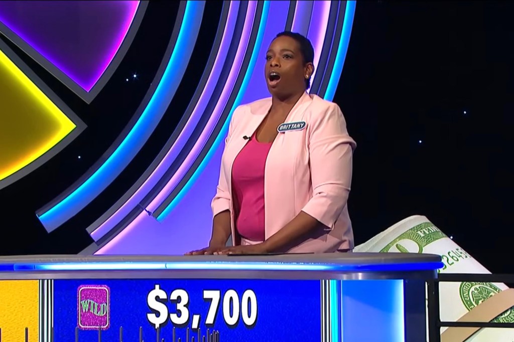 Brittany on "Wheel of Fortune." 