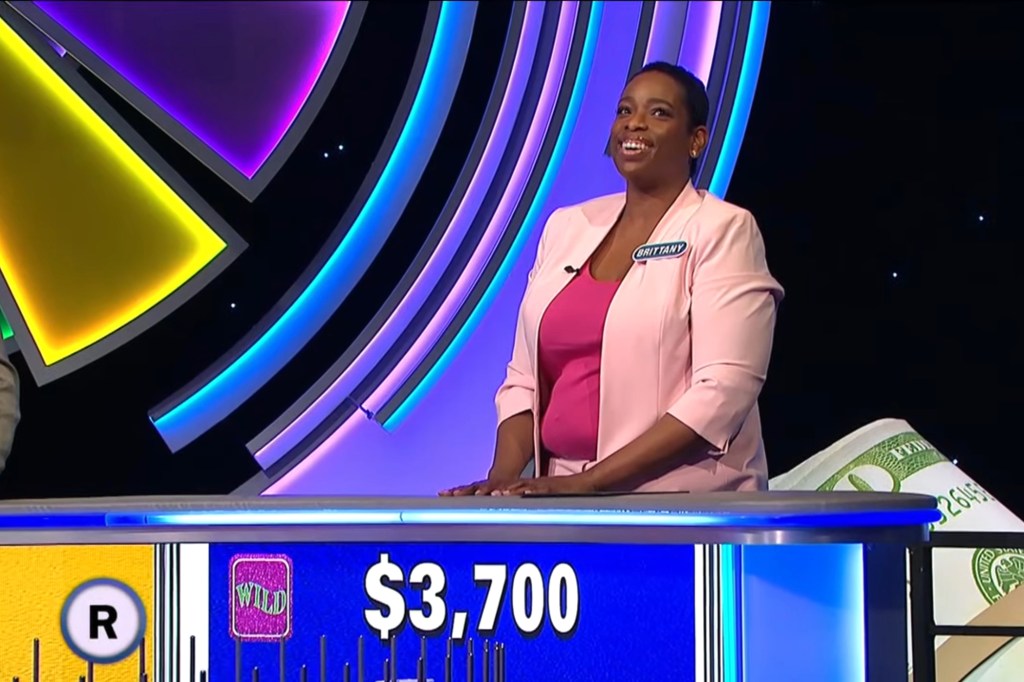 Brittany on "Wheel of Fortune." 