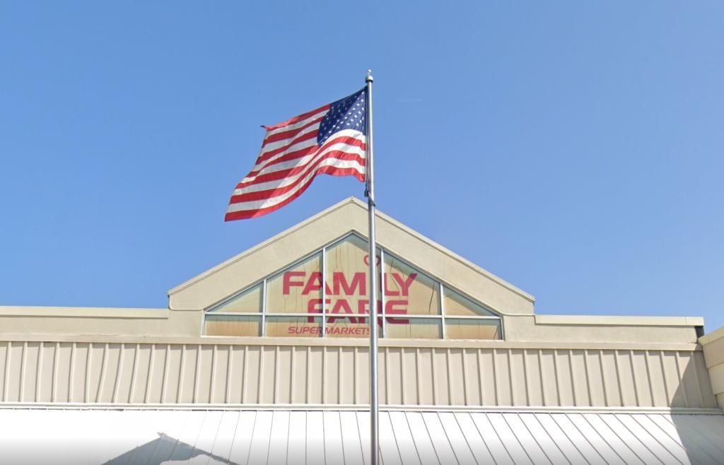 Contractors hired to work on the roof at the Family Fare Supermarket in Midland, MI, were shocked to find an extension cord leading to the secret living space on April 23.