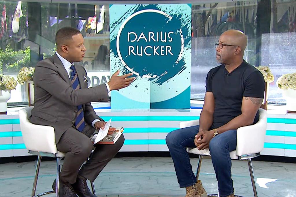 Darius Rucker on "Today." 