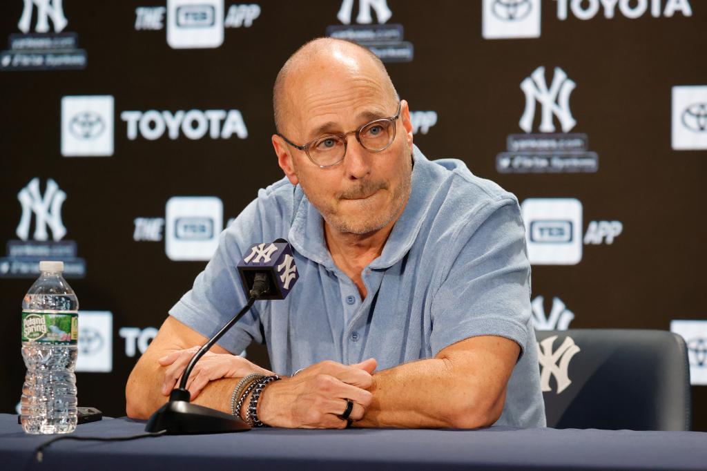 Yankees general manager Brian Cashman