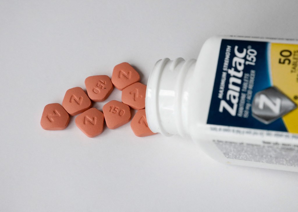Zantac heartburn pills