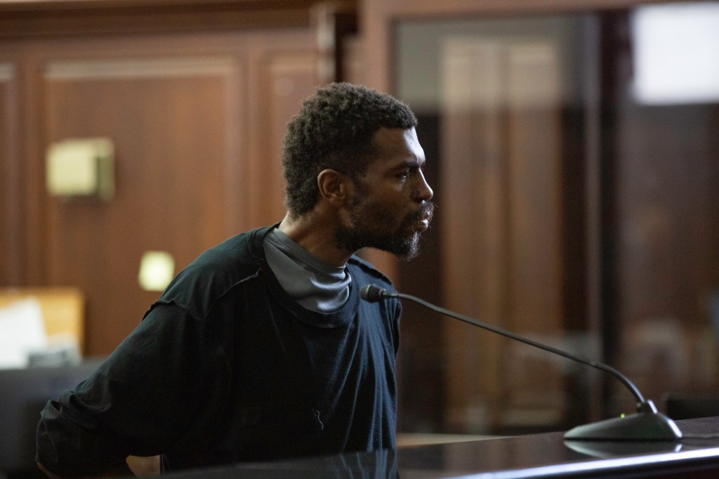 Steven Johnson appears at his arraignment in Manhattan Criminal Court Monday, June 10, 2024.
