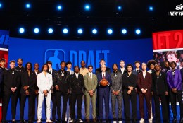 Which outfits stood out the most on night one of the 2024 NBA Draft?
